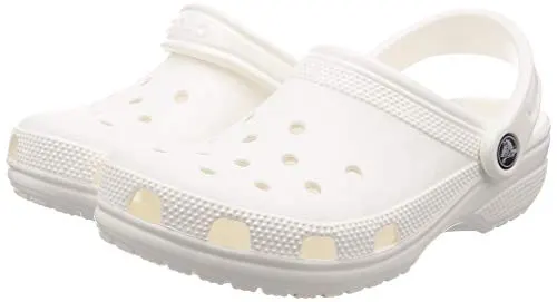 crocs Unisex Classic Clog,White,12 M US Men's / 14 M US Women's