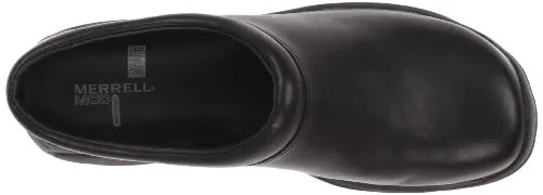 Merrell Men's Encore Gust Slip-On Shoe,Smooth Black Leather,10.5 M US