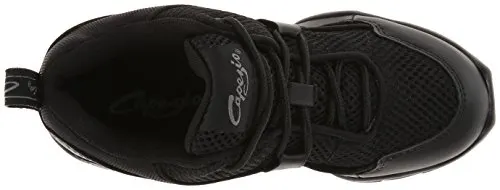 Capezio Women's DS11 Fierce Dance Sneaker,Black,9 M US