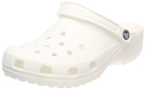 crocs Unisex Classic Clog,White,12 M US Men's / 14 M US Women's