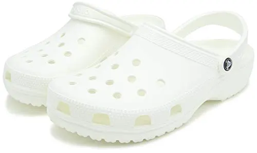 crocs Unisex Classic Clog,White,12 M US Men's / 14 M US Women's