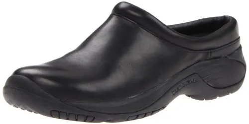 Merrell Men's Encore Gust Slip-On Shoe,Smooth Black Leather,10.5 M US