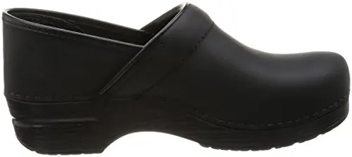 Dansko Women's Professional Mule,Black Oiled,35 EU/4.5-5 M US