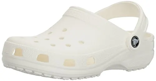 crocs Unisex Classic Clog,White,12 M US Men's / 14 M US Women's