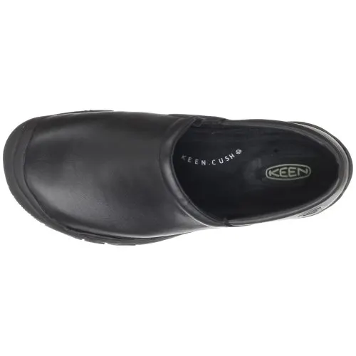 KEEN Utility Men's PTC Slip On Work Shoe,Black,10.5 M US