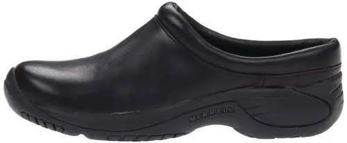 Merrell Men's Encore Gust Slip-On Shoe,Smooth Black Leather,10.5 M US