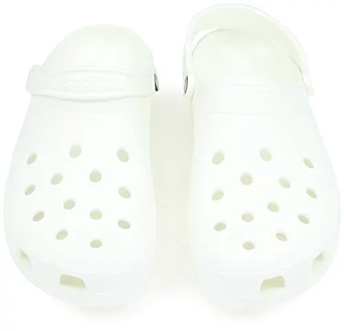 crocs Unisex Classic Clog,White,12 M US Men's / 14 M US Women's