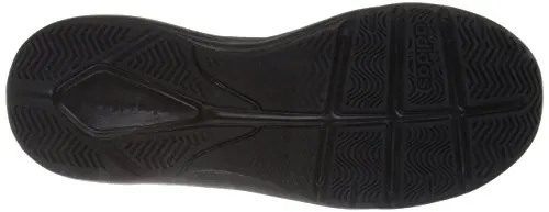 adidas NEO Men's Cloudfoam Ilation Mid Basketball Shoe, Black/Black/Onix, 10.5 M US