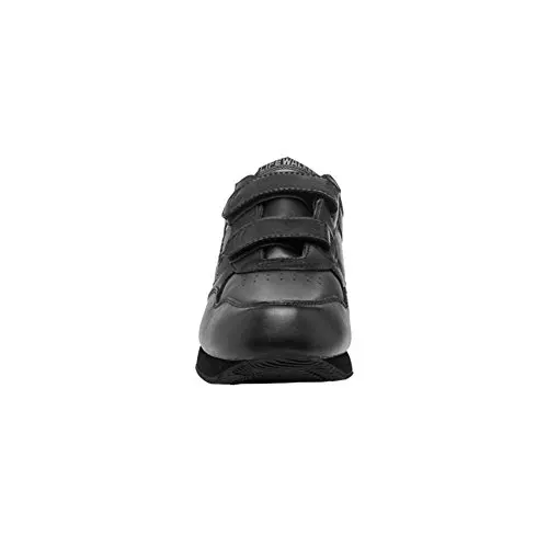 Propet Men's Life Walker Strap Sneaker,Black, 10.5 M (D)