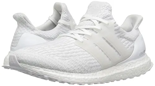 adidas Men's Ultraboost Running Shoe, White/White/Crystal White, 7 M US