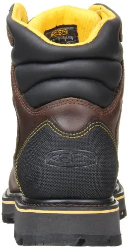 KEEN Utility Men's Milwaukee 6-Inch Steel Toe Work Boot,Slate Black,12 D US