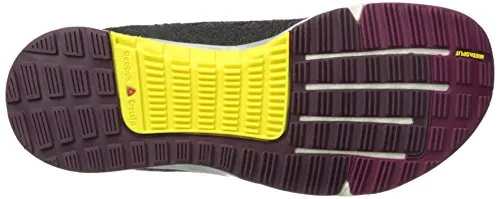 Reebok Women's Crossfit Nano 6-0 Cross-Trainer Shoe, Mystic Maroon/Rebel Berry/Black/Hero Yellow/Chalk/Pewter, 8.5 M US