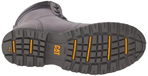 Caterpillar Women's Echo Waterproof Steel Toe Work Boot, Frost Grey, 9 M US