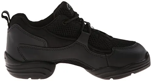 Capezio Women's DS11 Fierce Dance Sneaker,Black,9 M US