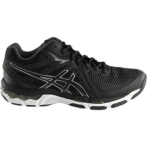 ASICS Men's Gel-Netburner Ballistic MT Volleyball-Shoes, Black/Dark Grey/Silver, 12 Medium US