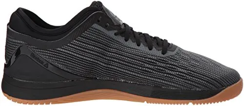 Reebok Women's CROSSFIT Nano 8.0 Flexweave Cross Trainer, Black/Alloy/Gum, 7.5 M US
