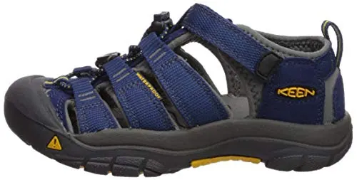 KEEN Big Kid (8-12 Years) Newport H2 Blue Depths/Gargoyle Sandal - 7 Child US Big Kid