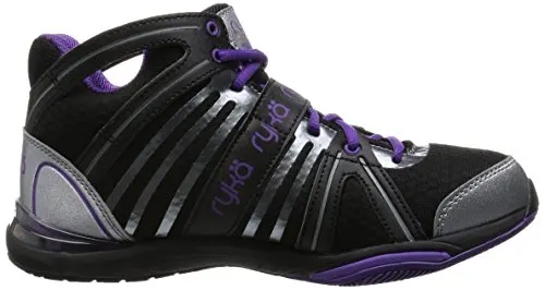 Ryka Women's Tenacity, Black/Purple, 9 M US
