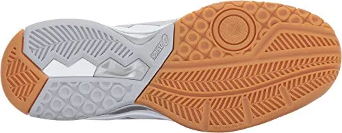 ASICS Womens Gel-Rocket 8 Volleyball Shoe, Silver/White, 8.5 Medium US