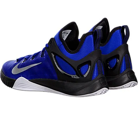 NIKE Zoom Hyperrev 2015 Mens Basketball Shoes 705370-400 Lyon Blue Metallic Silver-Black-White 11 M US