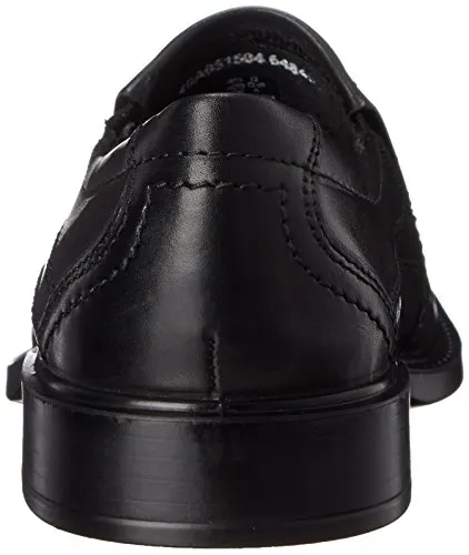 ECCO Men's New Jersey Slip On,Black,39 EU (US Men's 5-5.5 M)