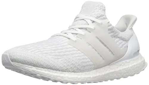 adidas Men's Ultraboost Running Shoe, White/White/Crystal White, 7 M US