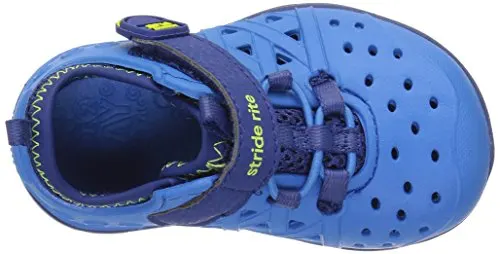 Stride Rite Made 2 Play Phibian Sneaker Sandal Water Shoe (Toddler/Little Kid/Big Kid), Blue, 10 M US Toddler