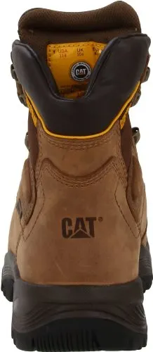 Caterpillar Men's Diagnostic Steel-Toe Waterproof Boot,Dark Beige,10.5 M US