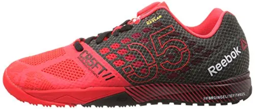 Reebok Women's Crossfit Nano 5.0 Training Shoe, Neon Cherry/Black/chalk, 5.5 M US