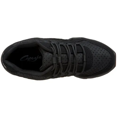 Capezio Women's Rockit Dancesneaker, Black, 9 B-Medium
