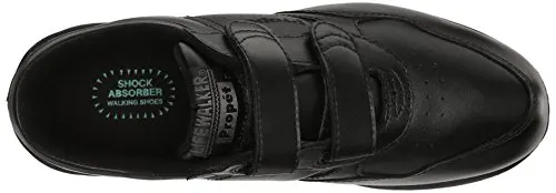 Propet Men's Life Walker Strap Sneaker,Black, 10.5 M (D)