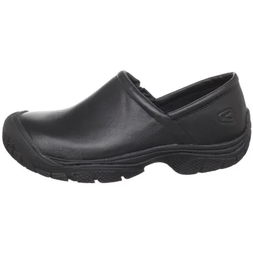 KEEN Utility Men's PTC Slip On Work Shoe,Black,10.5 M US