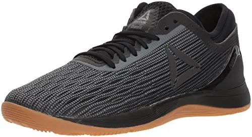 Reebok Women's CROSSFIT Nano 8.0 Flexweave Cross Trainer, Black/Alloy/Gum, 7.5 M US