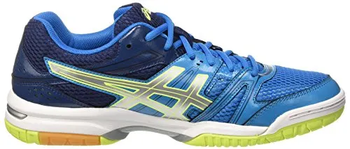 ASICS Volleyball Shoes Men's Gel-Rocket 7 - Neon Green/White/Black, 11.5