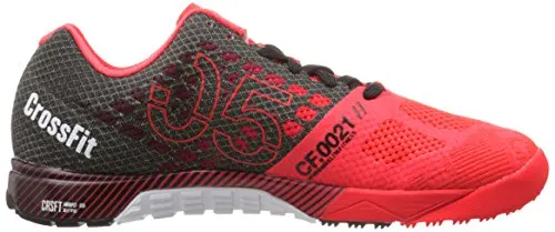 Reebok Women's Crossfit Nano 5.0 Training Shoe, Neon Cherry/Black/chalk, 5.5 M US