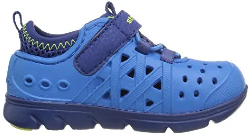 Stride Rite Made 2 Play Phibian Sneaker Sandal Water Shoe (Toddler/Little Kid/Big Kid), Blue, 10 M US Toddler