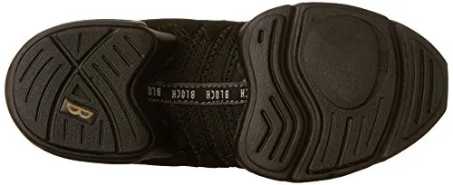 Bloch Women's Boost Mesh Dance Sneaker S0538L, Black, 9 X(Medium) US
