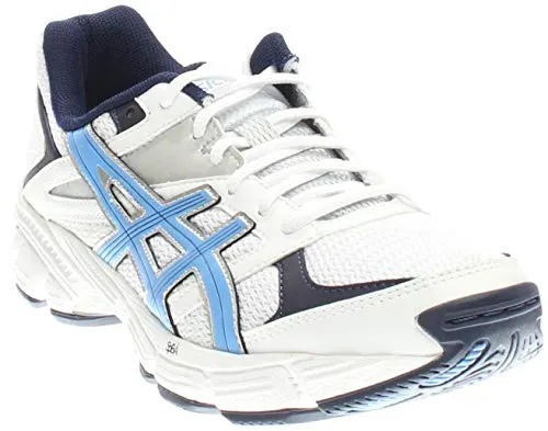 ASICS Women's gel-190 tr, White/Periwinkle/Midnight Navy, 12 2E US