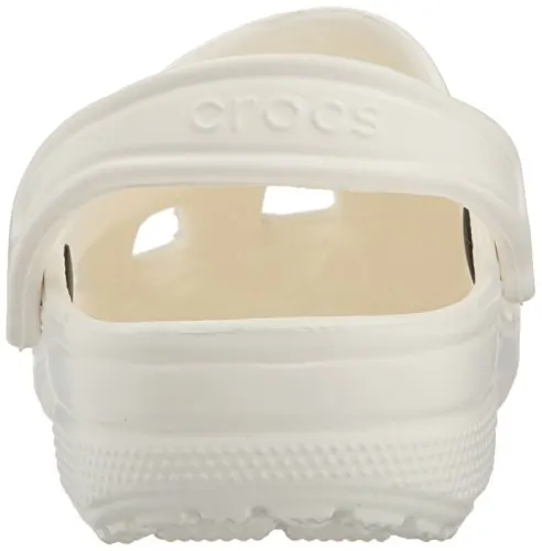 crocs Unisex Classic Clog,White,12 M US Men's / 14 M US Women's