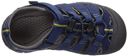 KEEN Big Kid (8-12 Years) Newport H2 Blue Depths/Gargoyle Sandal - 7 Child US Big Kid
