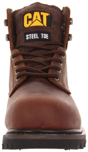 Caterpillar Men's Second Shift Steel Toe Work Boot,Dark Brown,11 M US