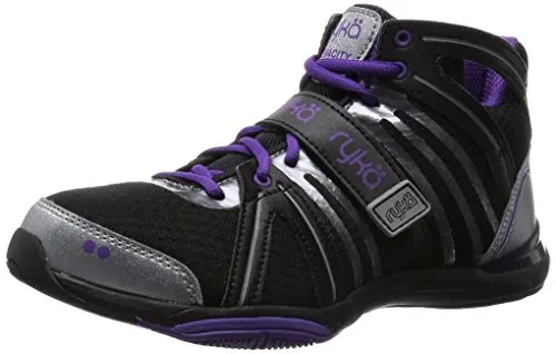 Ryka Women's Tenacity, Black/Purple, 9 M US