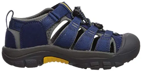 KEEN Big Kid (8-12 Years) Newport H2 Blue Depths/Gargoyle Sandal - 7 Child US Big Kid