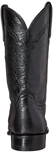 Lucchese Bootmaker Men's Lawrence-blk Lonestar Calf Roper Riding Boot, Black, 9 D US