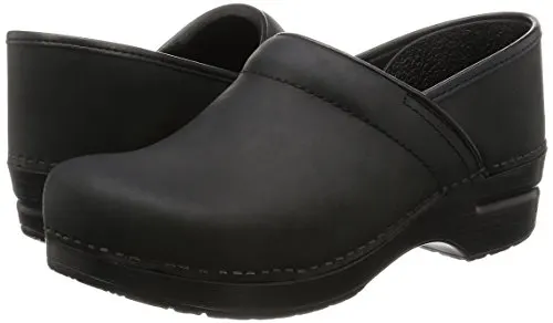 Dansko Women's Professional Mule,Black Oiled,35 EU/4.5-5 M US