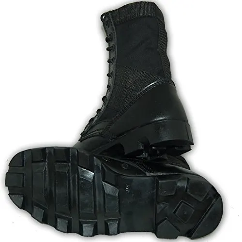 KRAZY SHOE ARTISTS G.I. COMBAT Jungle Boot, Men in Black Size 12