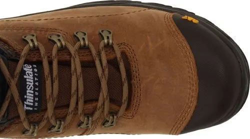 Caterpillar Men's Diagnostic Steel-Toe Waterproof Boot,Dark Beige,10.5 M US