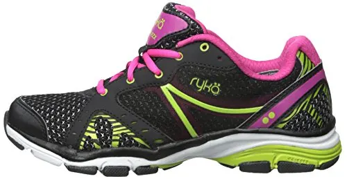 RYKA Women's vida RZX, Black Pink/Lime Blaze, 9 M US