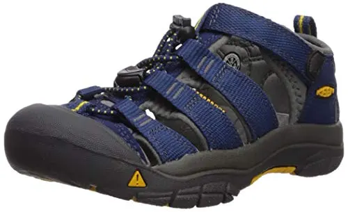 KEEN Big Kid (8-12 Years) Newport H2 Blue Depths/Gargoyle Sandal - 7 Child US Big Kid