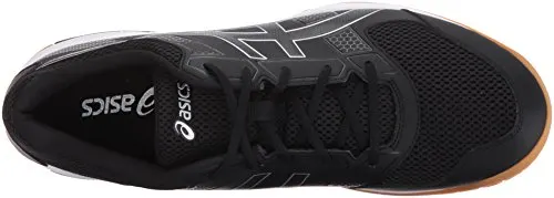 ASICS Mens Gel-Rocket 8 Volleyball Shoe, Black/White, 12 Medium US